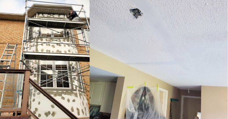 How to Remove Stucco Ceiling